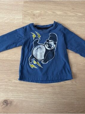 Tea Baby Boy/Toddler 9-12 month blue long sleeve